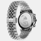 Waterbury Metropolitan Men Quartz Green Dial Chronograph Stainless Steel Watch TW2Y23600UJ
