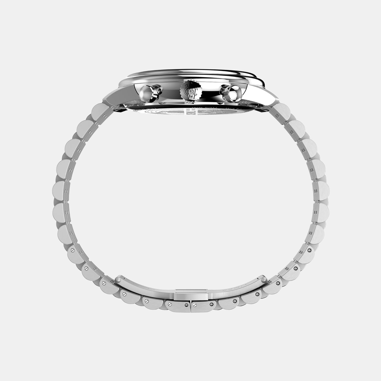 Waterbury Metropolitan Men Quartz Green Dial Chronograph Stainless Steel Watch TW2Y23600UJ