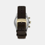 Waterbury Heritage Men Quartz Black Dial Chronograph Leather Watch TW2Y24100IK