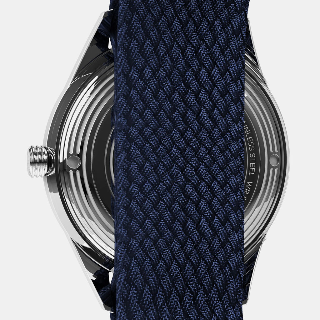 Marlin Men Automatic Blue Dial Analog Fabric Watch TW2Y24500UJ