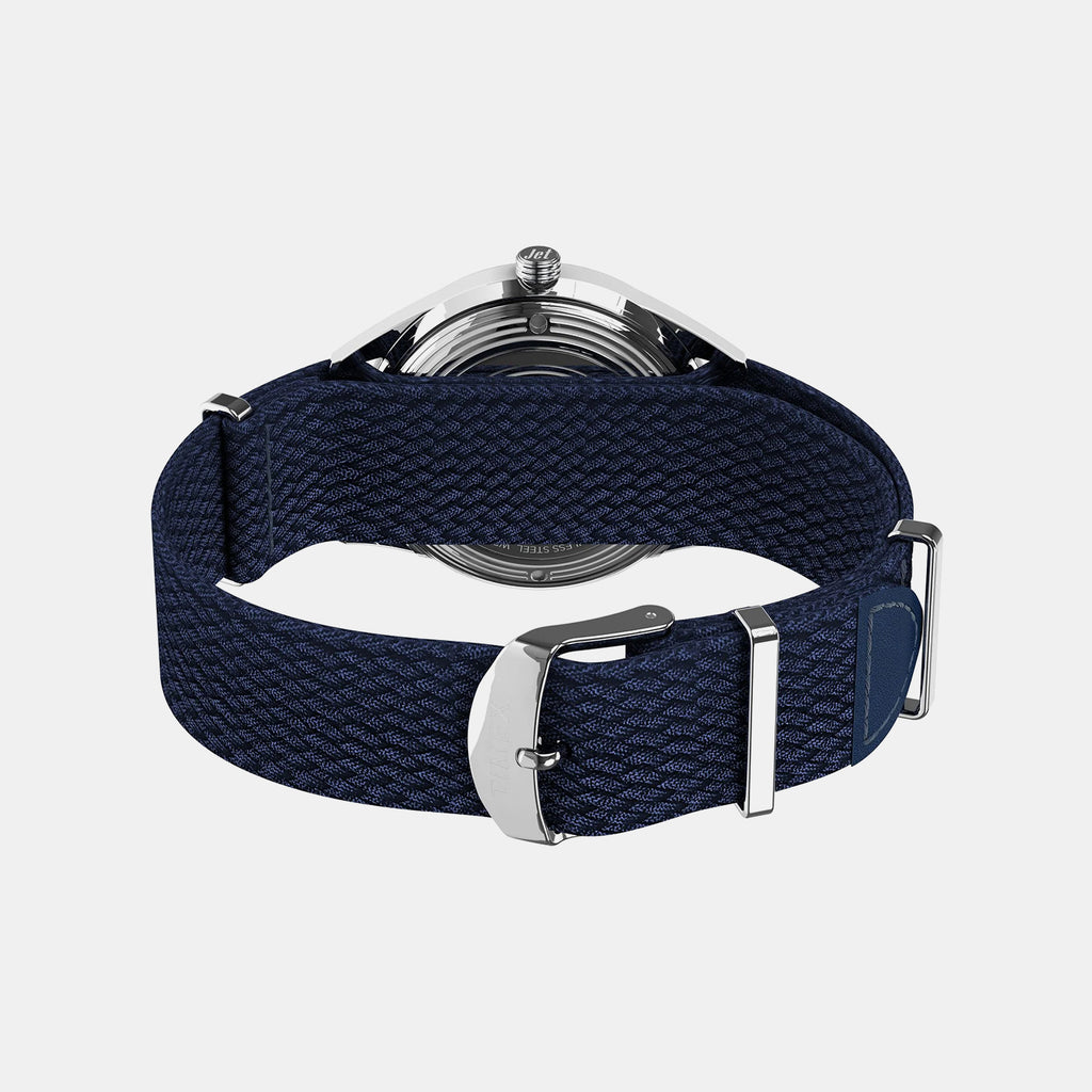 Marlin Men Automatic Blue Dial Analog Fabric Watch TW2Y24500UJ