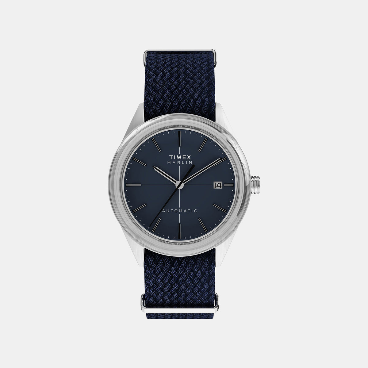 Marlin Men Automatic Blue Dial Analog Fabric Watch TW2Y24500UJ