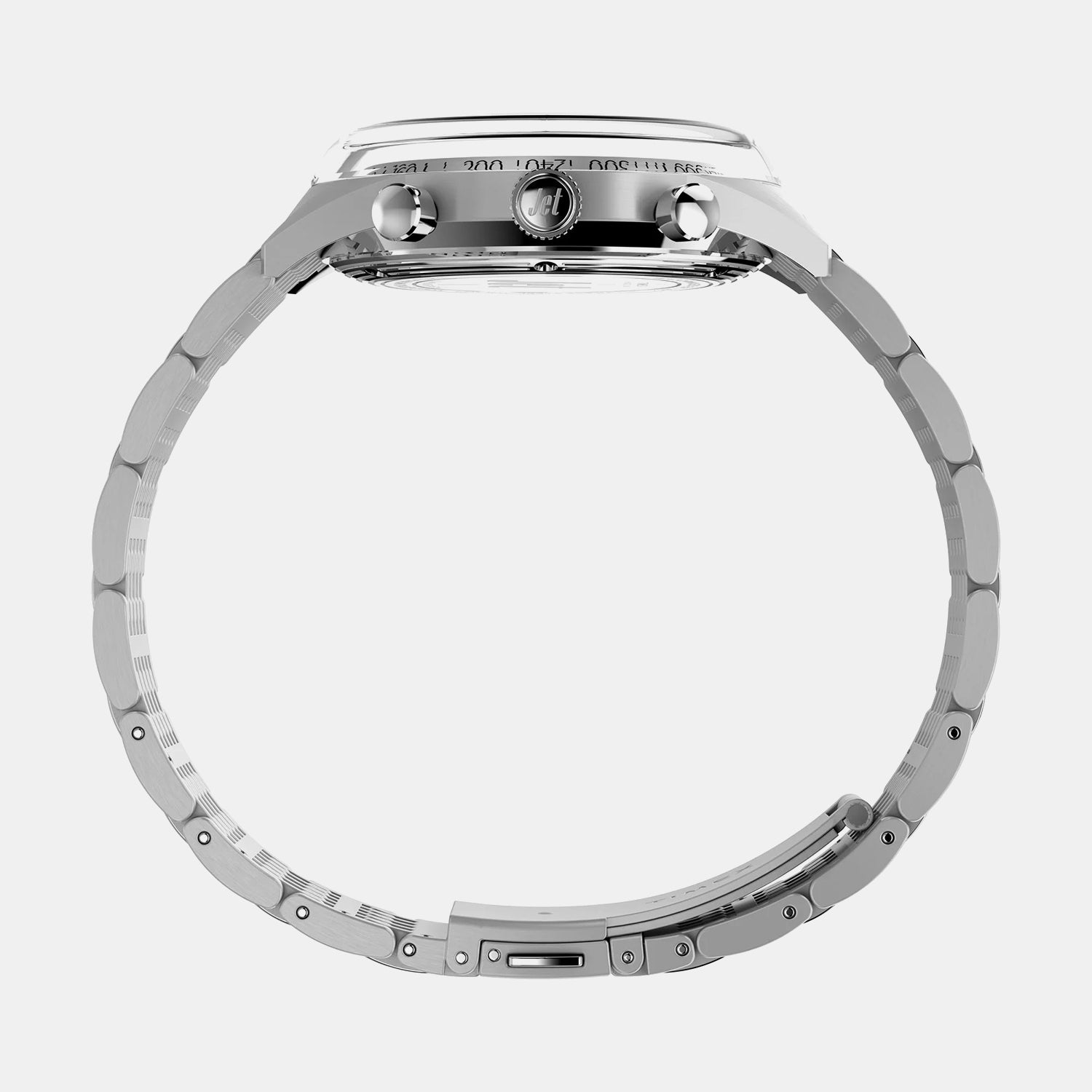 Marlin Men Quartz Silver Dial Chronograph Stainless Steel Watch TW2Y24600UJ