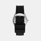 Q Timex Men Quartz Black Dial Analog Rubber Watch TW2Y24900UJ