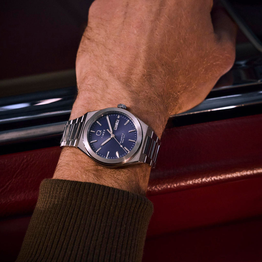 Men Quartz Blue Dial Analog Steel Watch TW2Y25100UJ