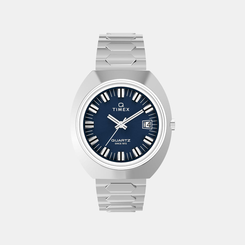 Men Quartz Blue Dial Analog Steel Watch TW2Y33100IK