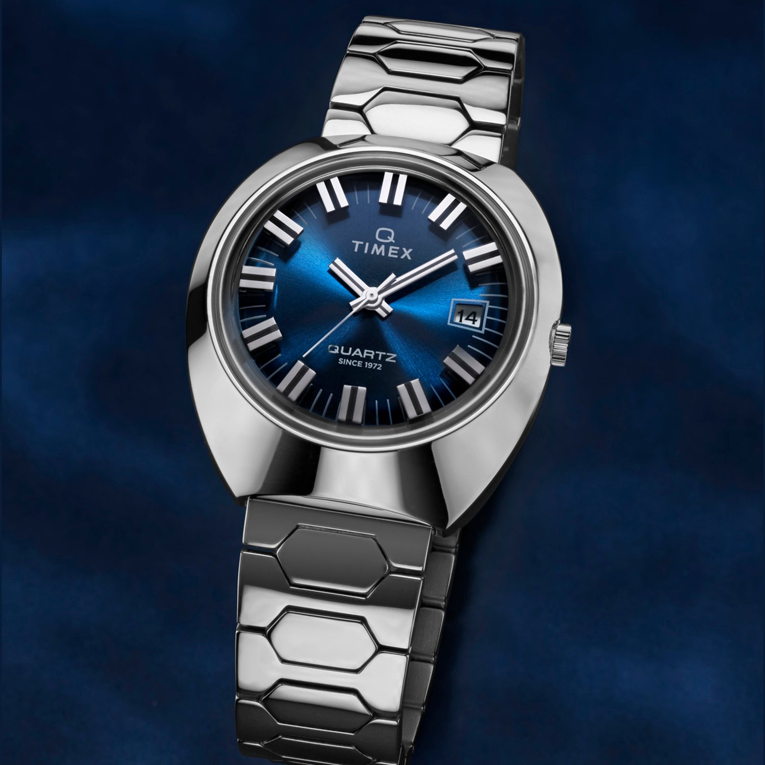 Men Quartz Blue Dial Analog Steel Watch TW2Y33100IK