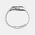 Men Quartz Black Dial Multi-Function Stainless Steel Watch TW2Y33300UJ