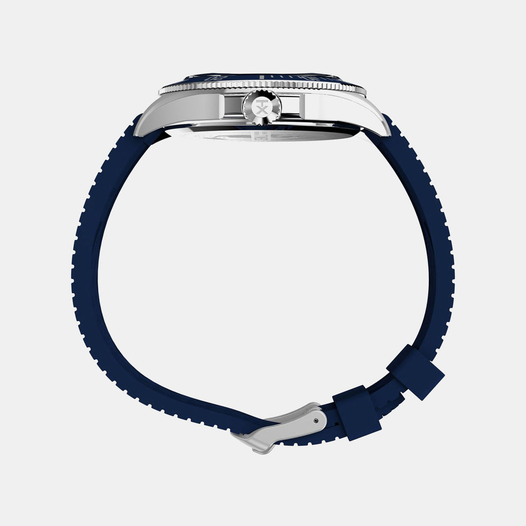 Men Quartz Blue Dial Analog Resin Watch TW2Y33400UJ