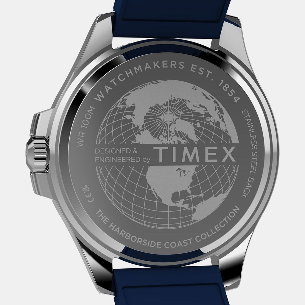 Men Quartz Blue Dial Analog Resin Watch TW2Y33400UJ