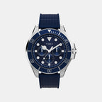 Men Quartz Blue Dial Analog Resin Watch TW2Y33400UJ
