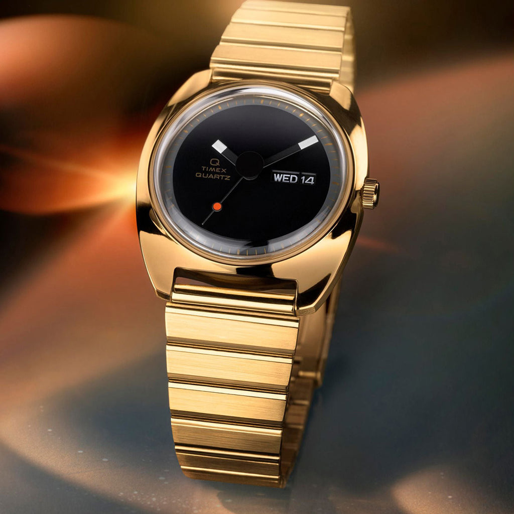 Men Quartz Black Dial Analog Stainless Steel Watch TW2Y34400UJ
