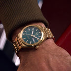 Men Quartz Green Dial Analog Steel Watch TW2Y35100UJ