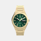 Men Quartz Green Dial Analog Steel Watch TW2Y35100UJ