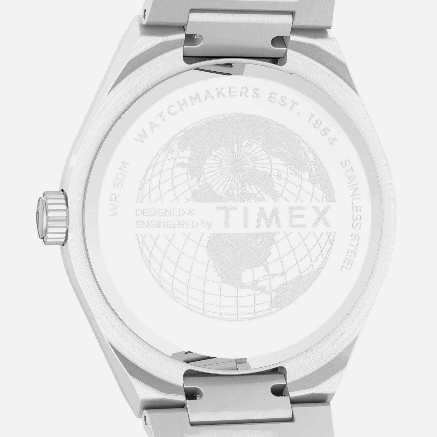 Q Timex Men Quartz Blue Dial Analog Stainless Steel Watch TW2Y35200UJ