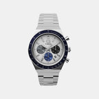 Q Sport Men Quartz White Dial Analog Stainless Steel Watch TW2Y36200IK