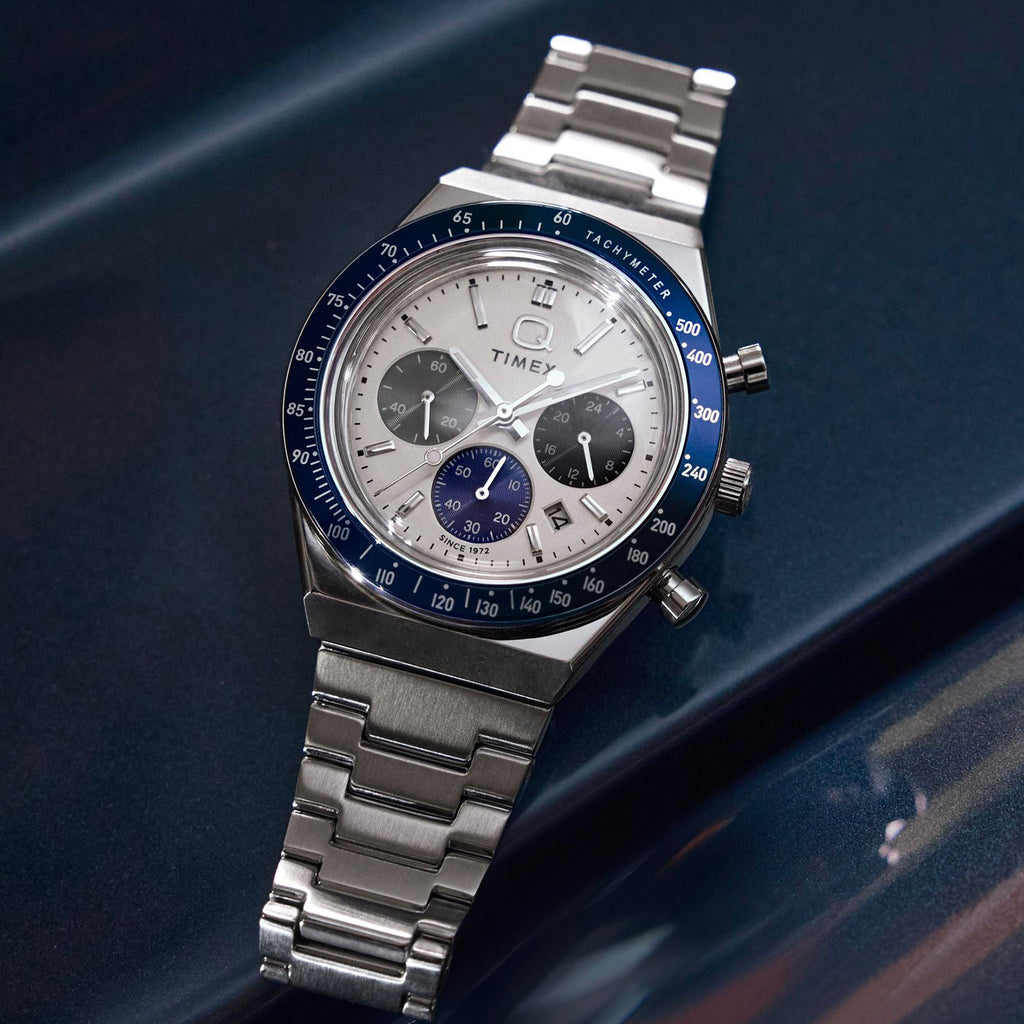 Men Quartz White Dial Chronograph Steel Watch TW2Y36200UJ