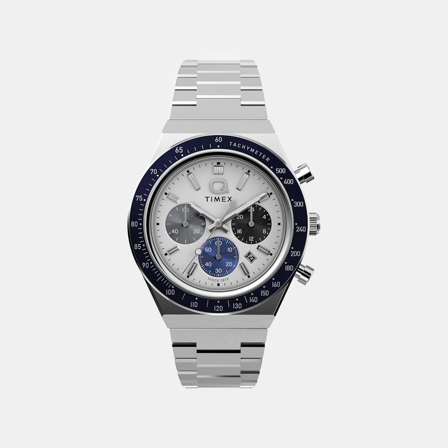 Men Quartz White Dial Chronograph Steel Watch TW2Y36200UJ