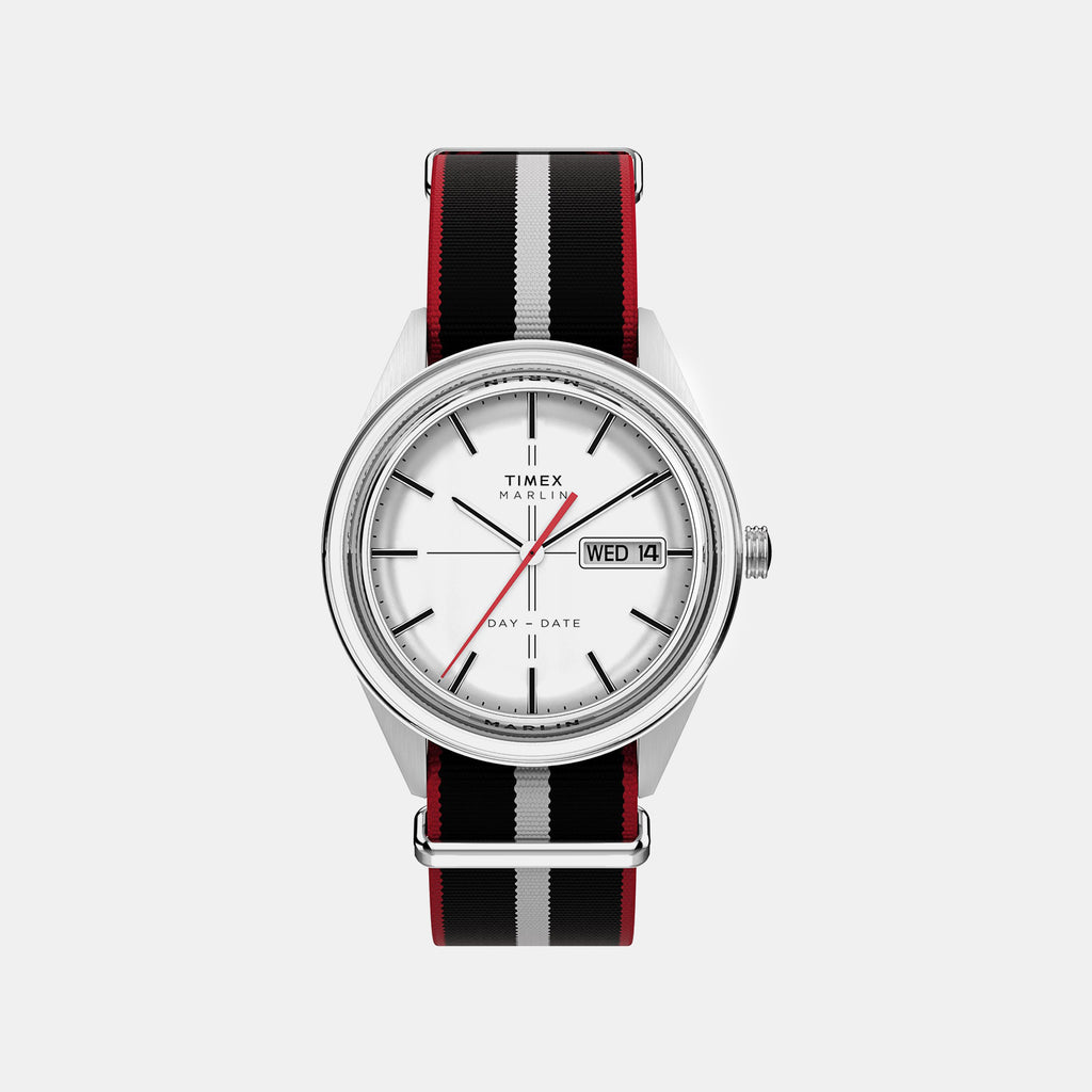 Men Quartz Silver Dial Analog Stainless Steel Watch TW2Y37300UJ