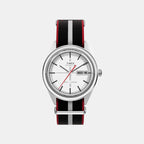 Men Quartz Silver Dial Analog Stainless Steel Watch TW2Y37300UJ