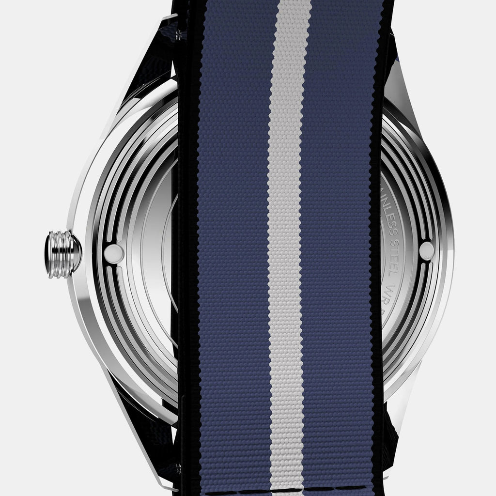 Marlin Men Quartz Blue Dial Analog Fabric Watch TW2Y37400UJ