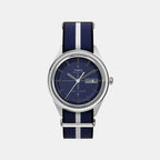 Marlin Men Quartz Blue Dial Analog Fabric Watch TW2Y37400UJ