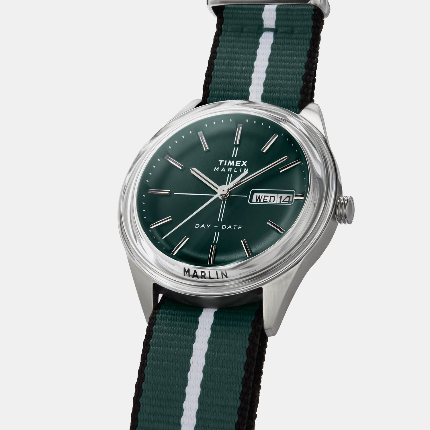 Marlin Men Quartz Green Dial Analog Fabric Watch TW2Y37500UJ