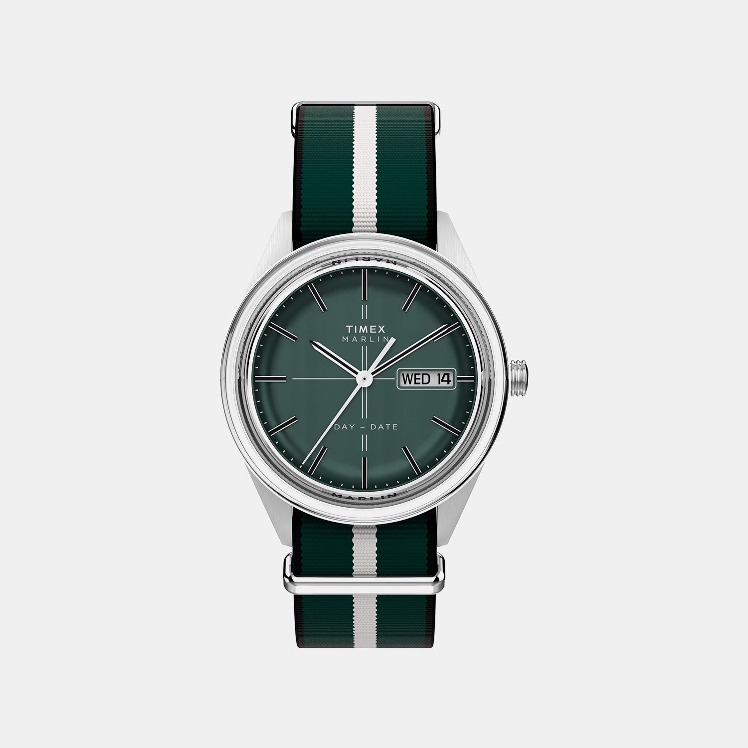 Marlin Men Quartz Green Dial Analog Fabric Watch TW2Y37500UJ