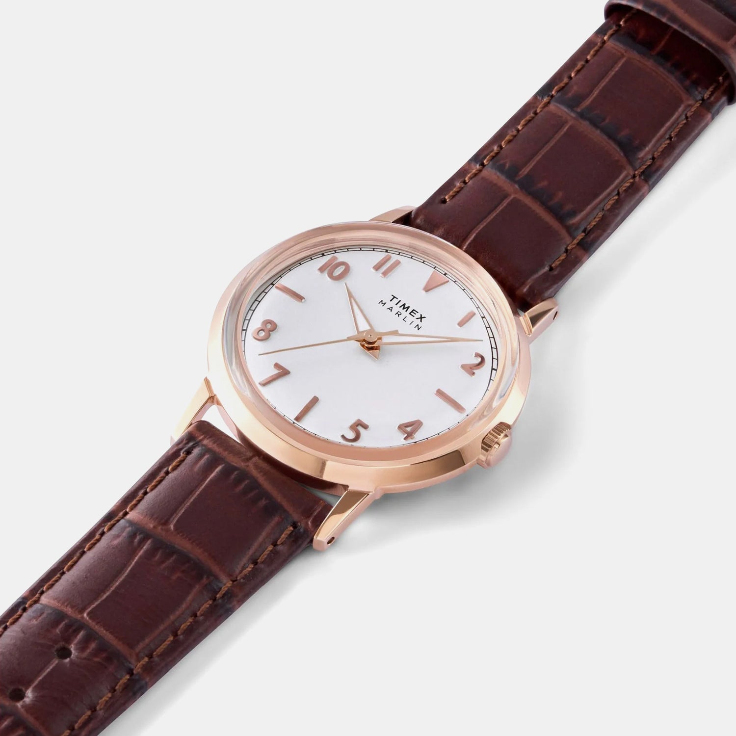 Unisex Quartz Silver Dial Analog Leather Watch TW2Y37700UJ