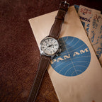 Waterbury Traditional Men Quartz Silver Dial Chronograph Leather Watch TW2Y38700X6
