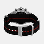 Waterbury Heritage Men Quartz Black Dial Chronograph Fabric Watch TW2Y38900IK