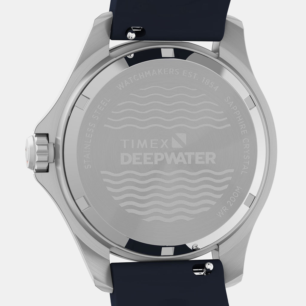 Unisex Quartz Blue Dial Analog Rubber Watch TW2Y40300UJ