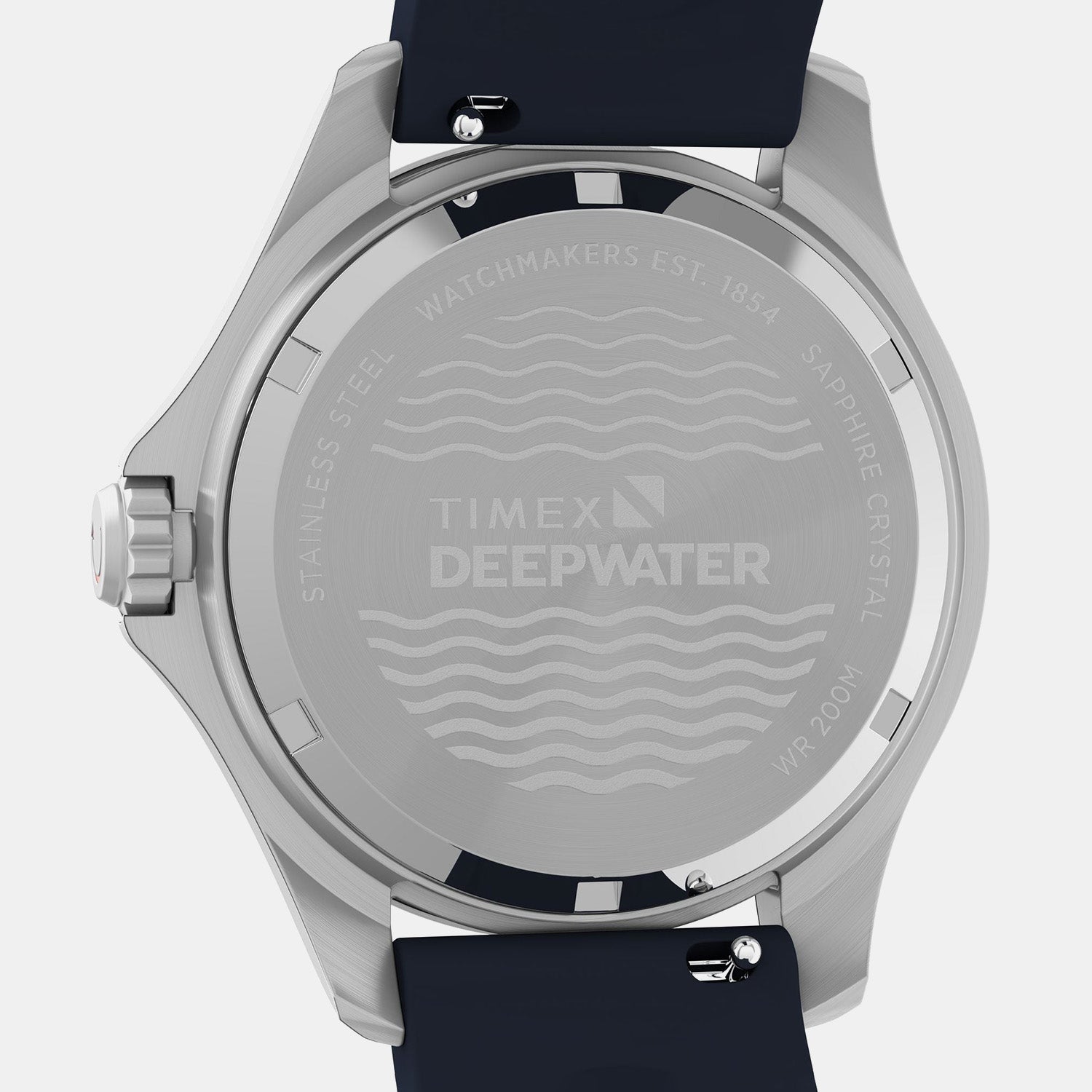 Unisex Quartz Blue Dial Analog Rubber Watch TW2Y40300UJ