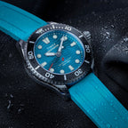 Deepwater Unisex Quartz Blue Dial Analog Rubber Watch TW2Y40400UJ