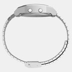 Men Quartz Dual Tone Dial Digital Stainless Steel Watch TW2Y46100X6