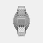 Men Quartz Multicolour Dial Digital Stainless Steel Watch TW2Y46100X6