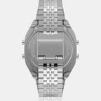 Men Quartz Dual Tone Dial Digital Stainless Steel Watch TW2Y46100X6