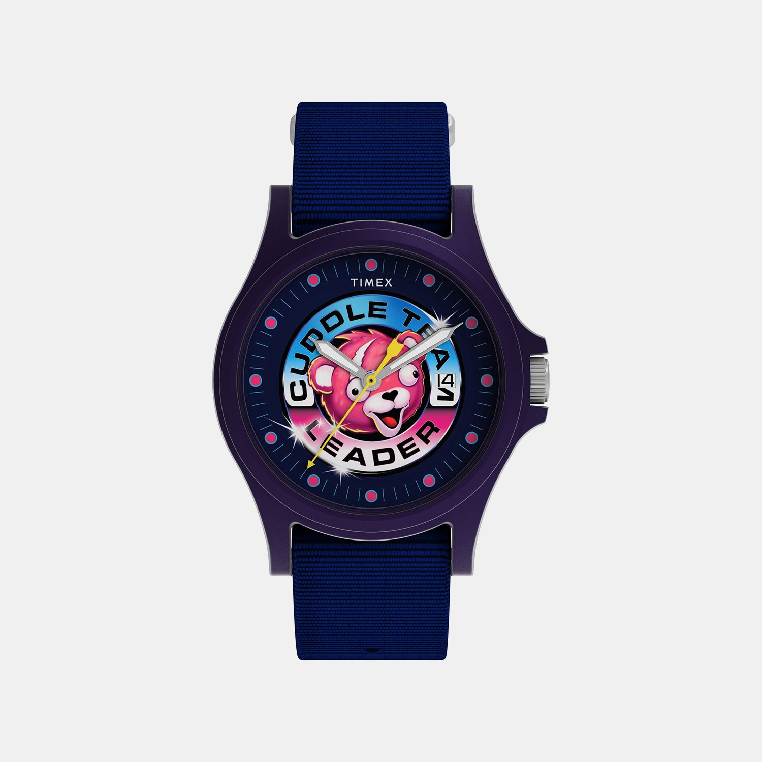 Men Quartz Blue Dial Analog Fabric Watch TW2Y46200X6