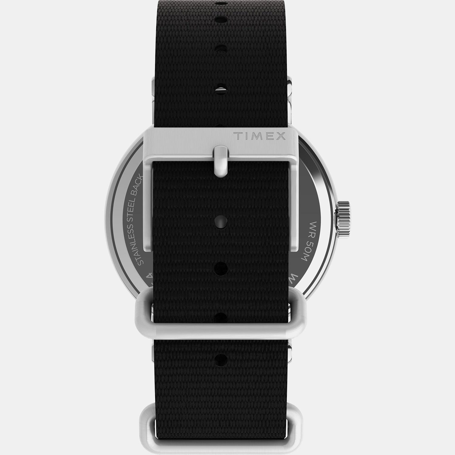 Men Quartz Black Dial Analog Fabric Watch TW2Y46400X6