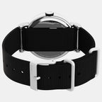 Men Quartz Black Dial Analog Fabric Watch TW2Y46400X6