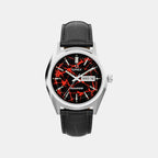 Q Timex Red Vega Men Quartz Red Dial Analog Leather Watch TW2Y55700UJ