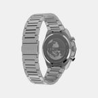 Q Round Men Quartz Silver Dial Analog Stainless Steel Watch TW2Y55800UJ