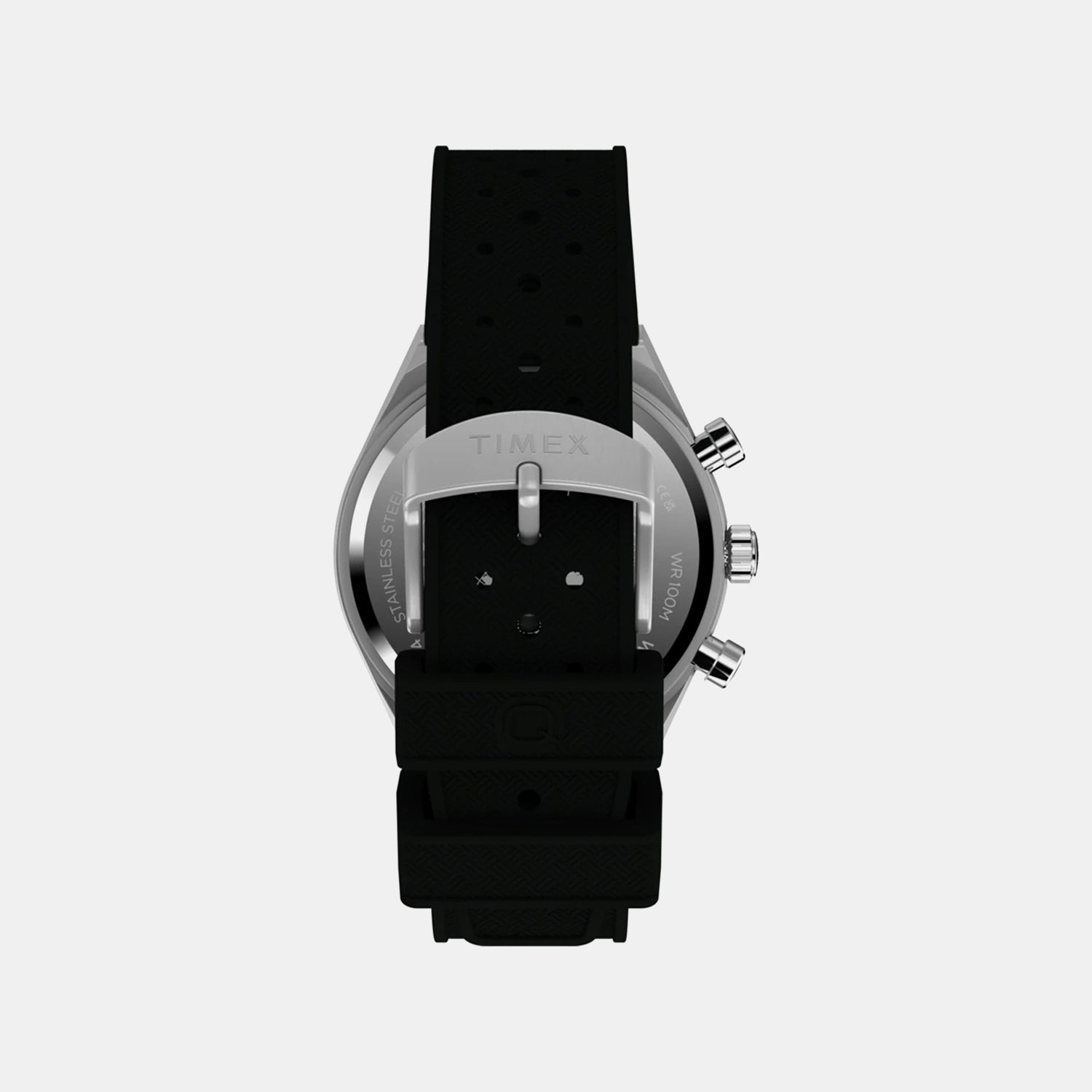 Men Quartz Black Dial Analog Silicone Watch TW2Y56100UJ