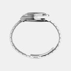 Q Timex Men Quartz Black Dial Multi-Function Stainless Steel Watch TW2Y56700UJ