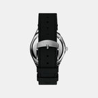 Q Timex Nasa Men Quartz Black Dial Multi-Function Leather Watch TW2Y56800UJ