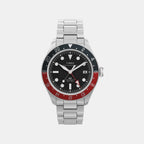 Waterbury Men Automatic Black Dial Analog Stainless Steel Watch TW2Y60600UJ