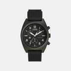 Expedition Men Quartz Black Dial Analog Silicone Watch TW2Y61000UJ