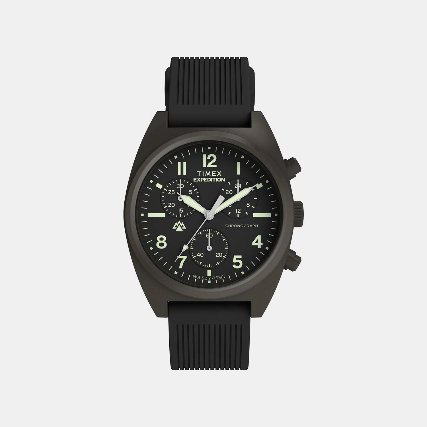Expedition Men Quartz Black Dial Analog Silicone Watch TW2Y61000UJ