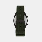 Expedition Men Quartz Green Dial Chronograph Silicone Watch TW2Y61100UJ