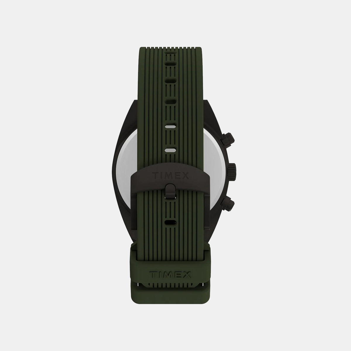 Expedition Men Quartz Green Dial Chronograph Silicone Watch TW2Y61100UJ